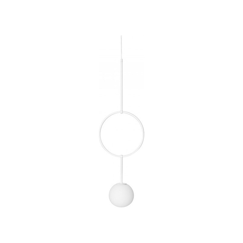 Lampa wisząca szklana kula Isuulla - Ummo | Elegancki design