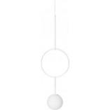 Lampa wisząca szklana kula Isuulla - Ummo | Elegancki design
