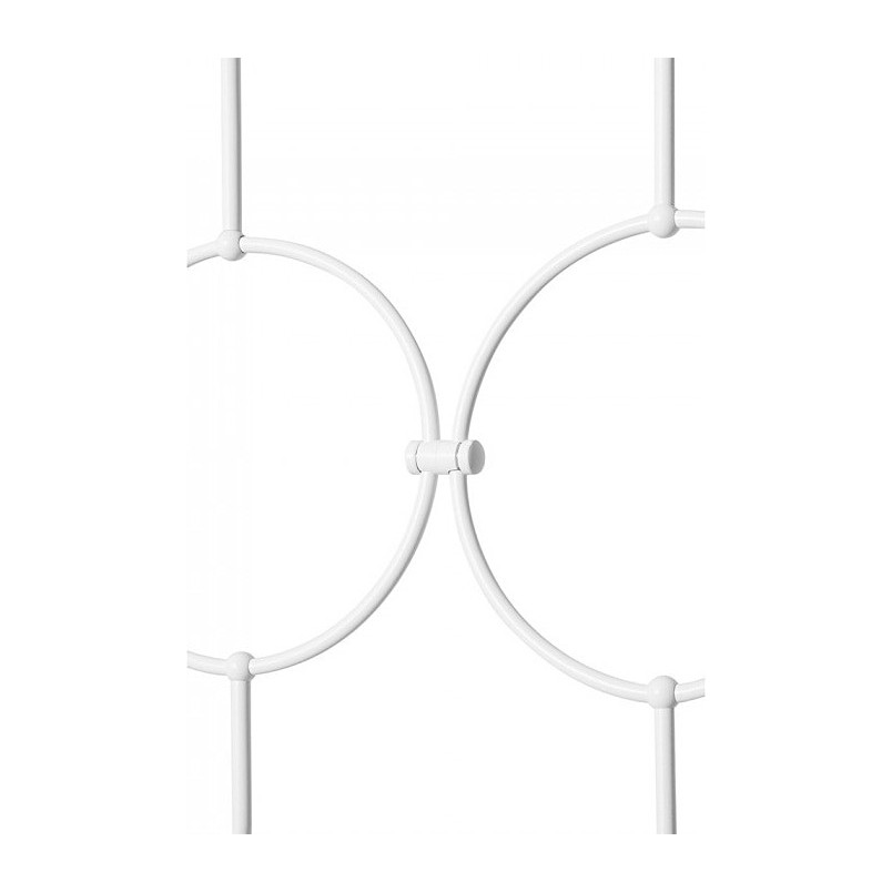 Lampa wisząca 3 szklane kule designerskie Isuulla 90cm biała Ummo
