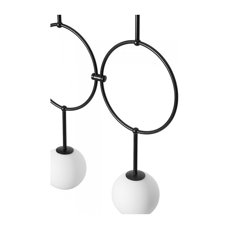 Lampa wisząca Isuulla 3 kule - eleganckie oświetlenie
