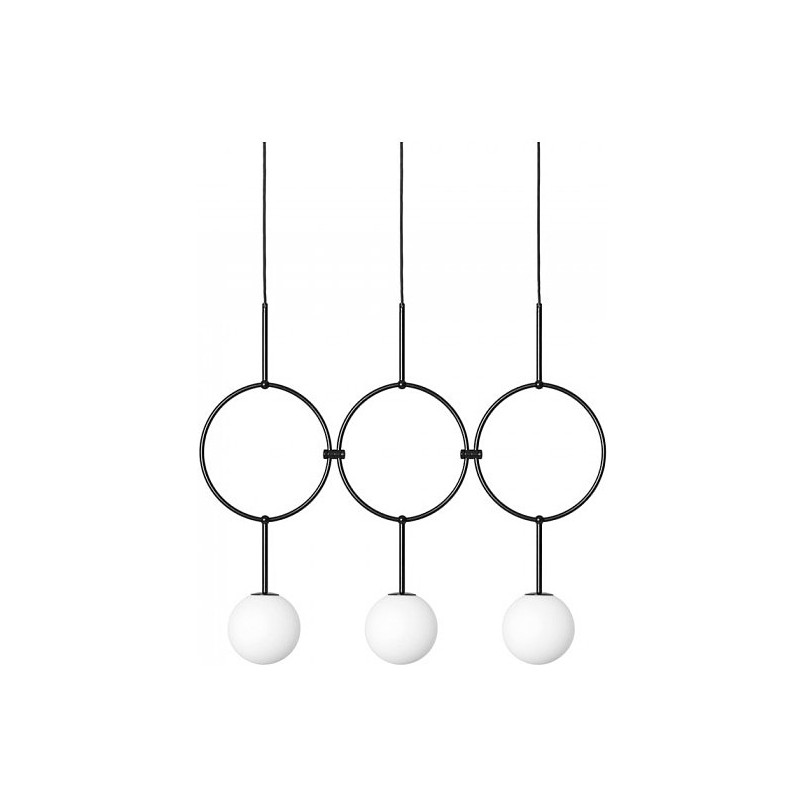 Lampa wisząca Isuulla 3 kule - eleganckie oświetlenie