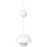 Lampa wisząca Kello biała Ummo | Design i elegancja