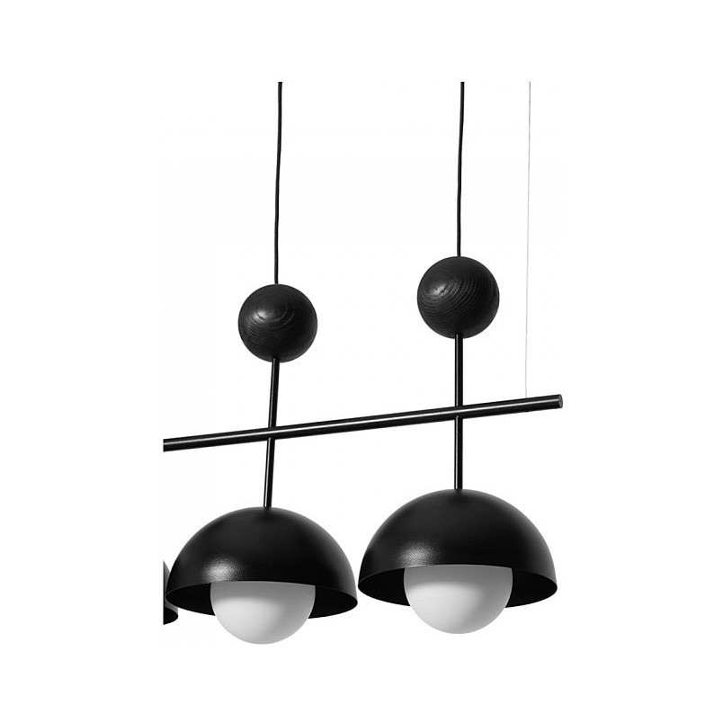 Lampa Wisząca Kello 3x12W Czarna - Ummo | Design i Jakość