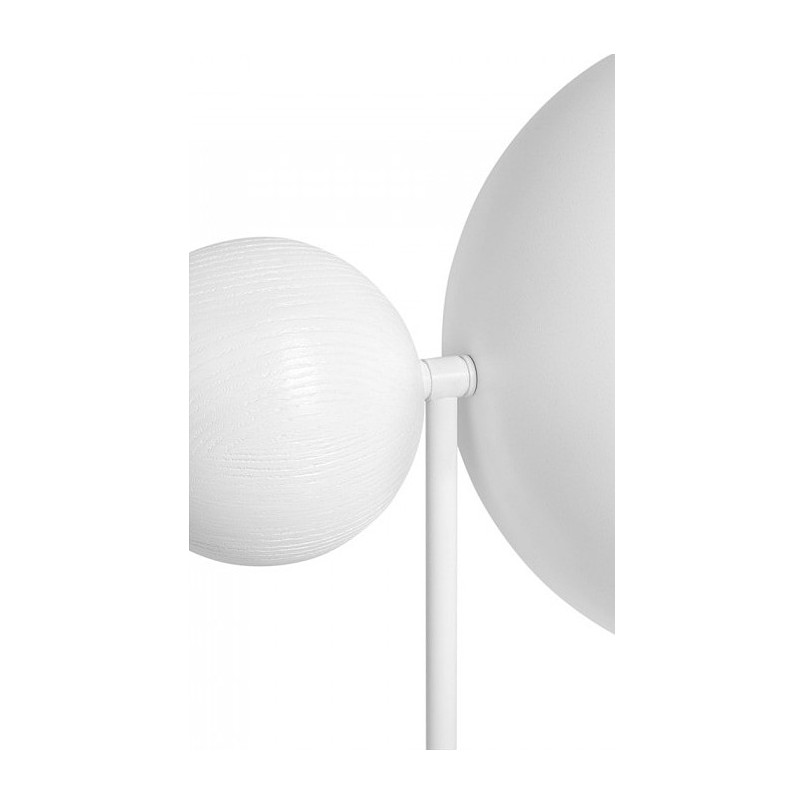 Lampa stołowa Kello biała Ummo | Design i elegancja