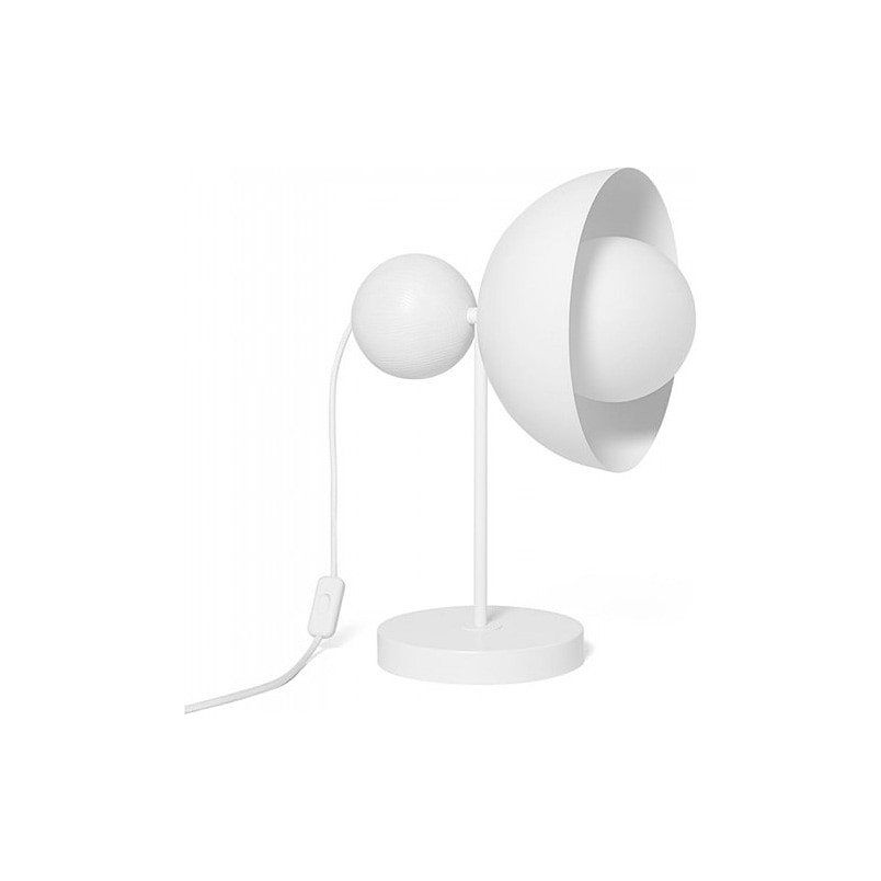 Lampa stołowa Kello biała Ummo | Design i elegancja