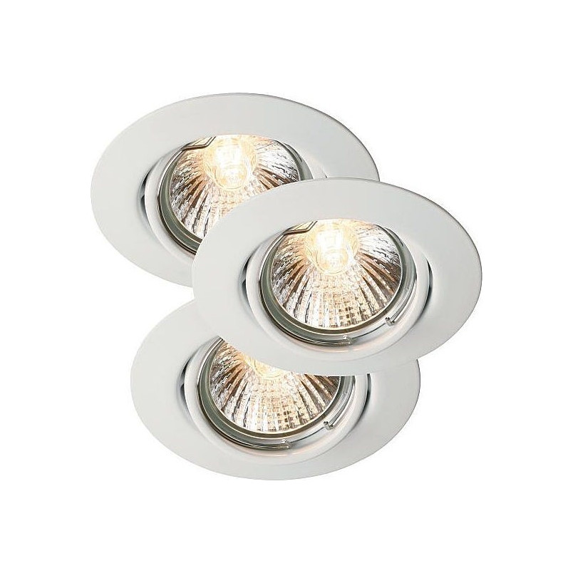 Lampa spot Triton 3szt. biała Nordlux - Oświetlenie LED