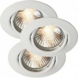 Lampa spot Triton 3szt. biała Nordlux - Oświetlenie LED