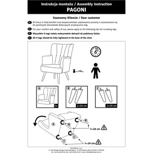 Fotel welurowy "Uszak" Pagoni Halmar - Zielony | Komfort i styl