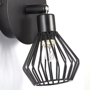 Kinkiet Loft Dalma Czarny | Lampa Brilliant - Kup Teraz!
