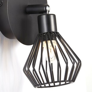 Kinkiet Loft Dalma Czarny | Lampa Brilliant - Kup Teraz!
