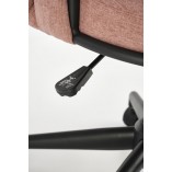 Krzesło biurowe Talon różowe Halmar | Komfort i styl