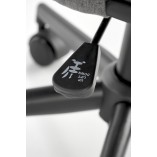 Krzesło biurowe Talon szare Halmar | Ergonomiczne i wygodne