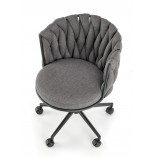 Krzesło biurowe Talon szare Halmar | Ergonomiczne i wygodne
