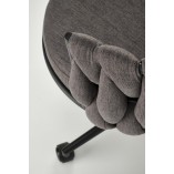 Krzesło biurowe Talon szare Halmar | Ergonomiczne i wygodne