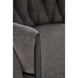 Krzesło biurowe Talon szare Halmar | Ergonomiczne i wygodne