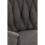 Krzesło biurowe Talon szare Halmar | Ergonomiczne i wygodne