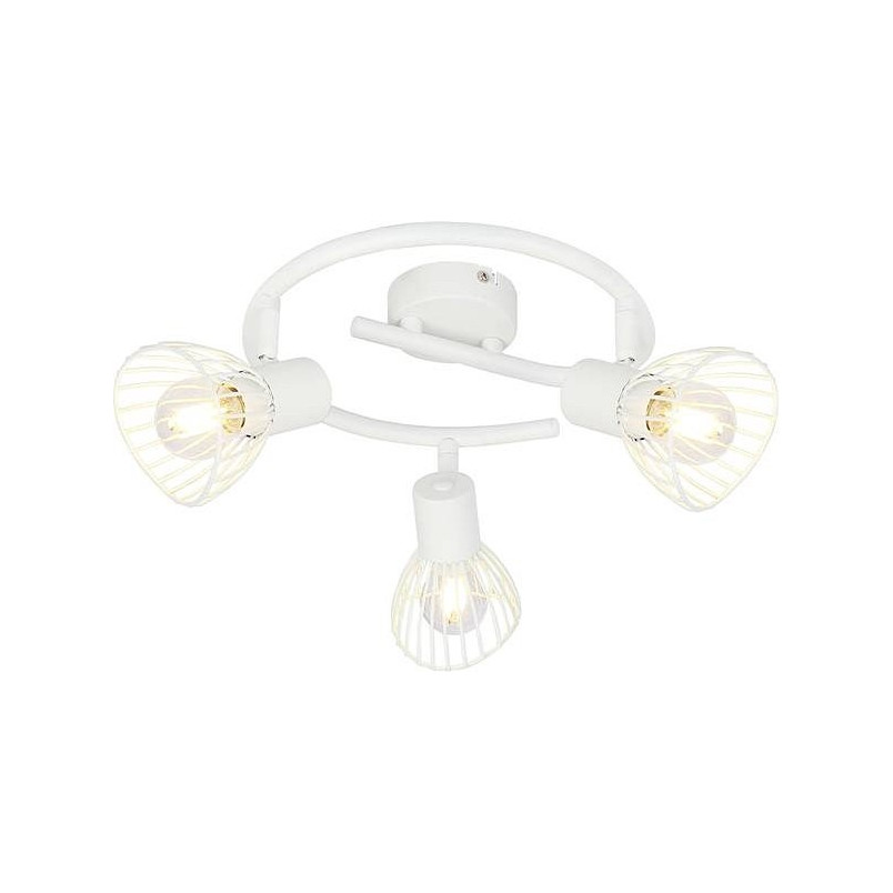 Reflektor sufitowy Elhi III biały | Lampa Brilliant