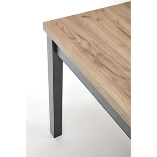 Stół rozkładany kwadratowy Tiago 90x90 dąb craft - Halmar