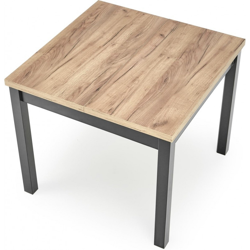 Stół rozkładany kwadratowy Tiago 90x90 dąb craft - Halmar