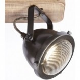 Plafon industrialny Carmen II | Drewno i Stal | Brilliant