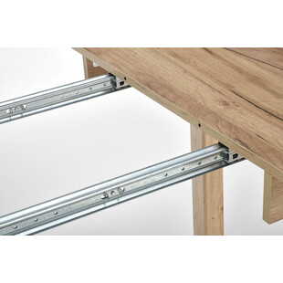 Stół okrągły rozkładany Ringo 102cm dąb craft Halmar