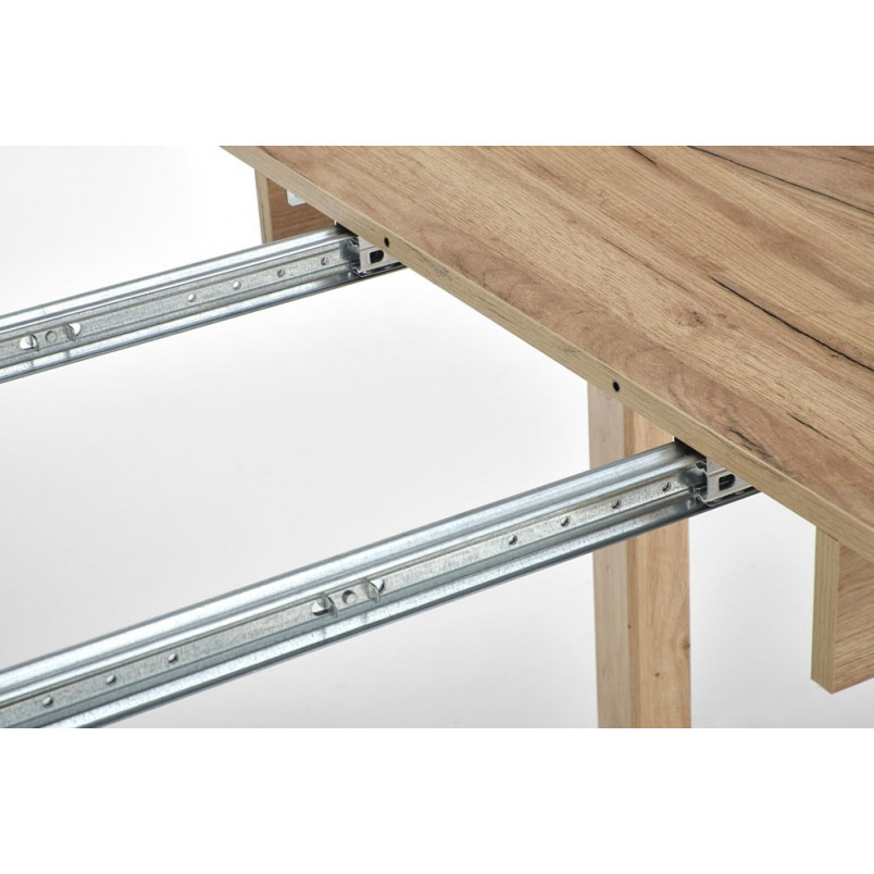 Stół okrągły rozkładany Ringo 102cm dąb craft Halmar