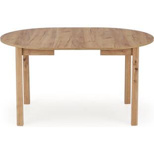 Stół okrągły rozkładany Ringo 102cm dąb craft Halmar