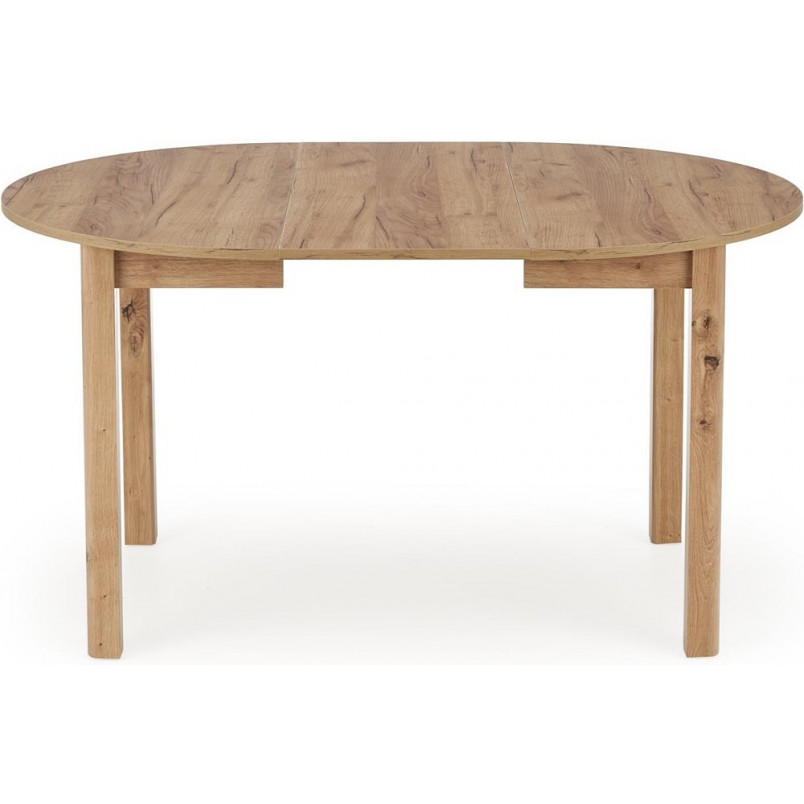 Stół okrągły rozkładany Ringo 102cm dąb craft Halmar