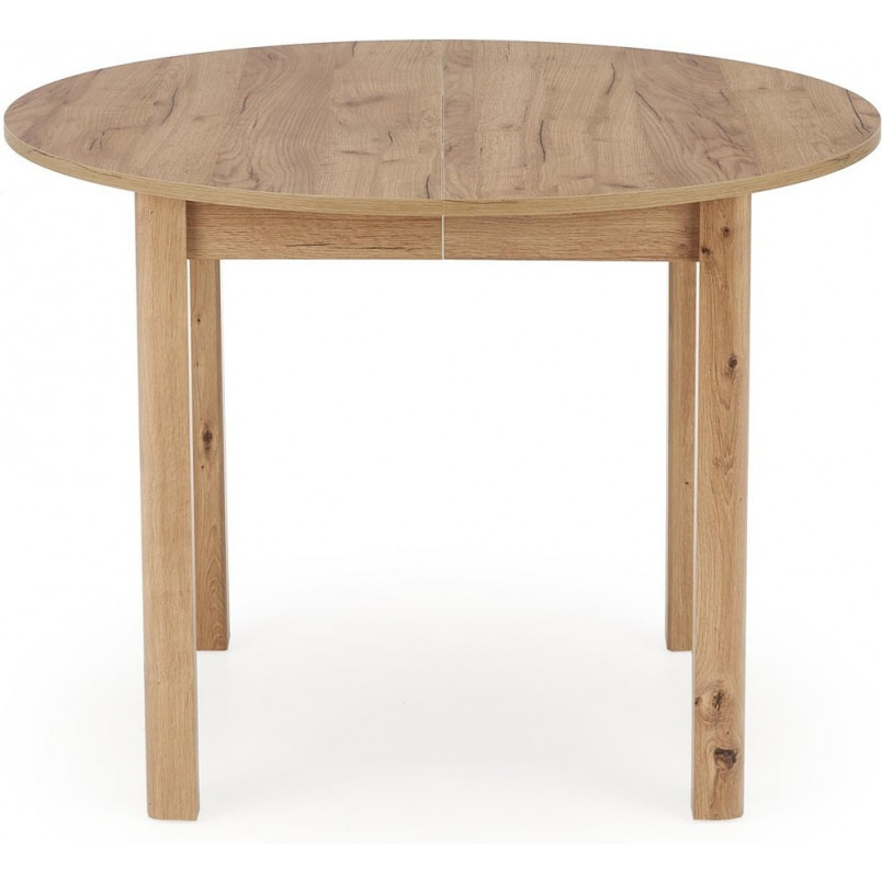 Stół okrągły rozkładany Ringo 102cm dąb craft Halmar