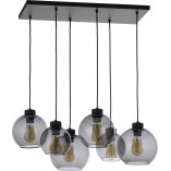 [OUTLET] Lampa sufitowa szklane kule Cubus Graphite VI 68cm Grafitowa TK Lighting