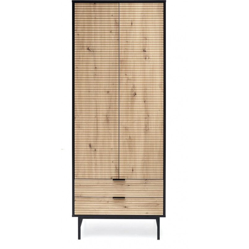Szafa Murano Halmar | Nowoczesny design, dąb artisan/czarny