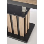 Stolik Baretti Halmar | Regulowany, Dąb Artisan, Czarny - Kup Teraz!