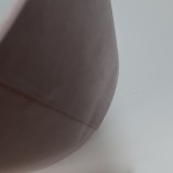 Lampa wisząca welurowa Cone Różowa [OUTLET] - Odkryj elegancję!