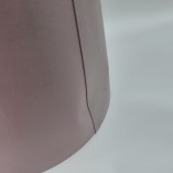 Lampa wisząca welurowa Cone Różowa [OUTLET] - Odkryj elegancję!