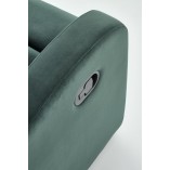 Fotel rozkładany Wonder Velvet zielony Halmar - Komfort i styl