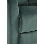 Fotel rozkładany Wonder Velvet zielony Halmar - Komfort i styl
