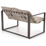 Zestaw ogrodowy Shark czarny / cappuccino Halmar
