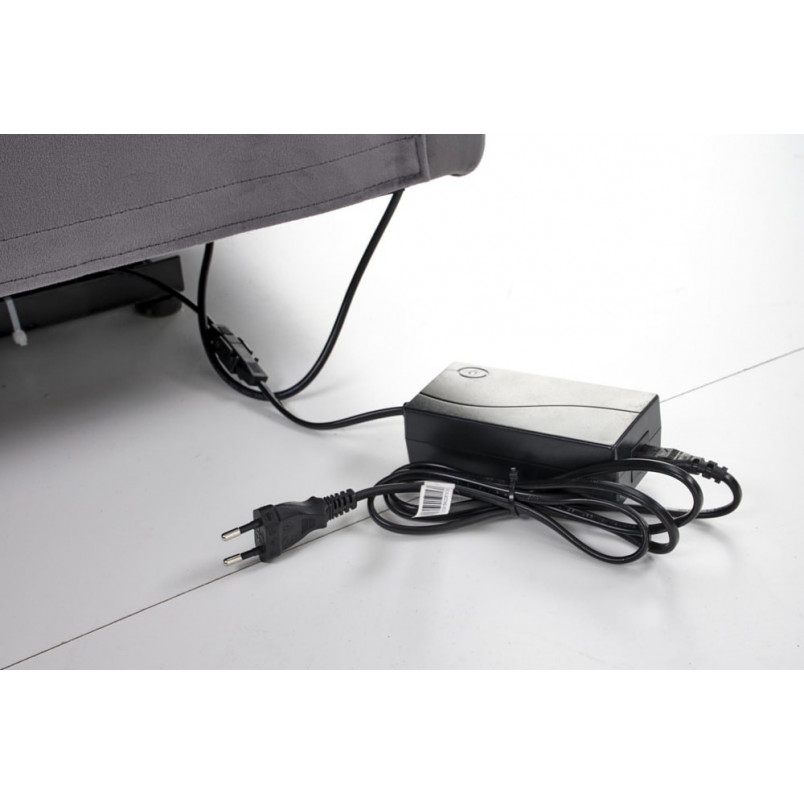 Fotel rozkładany elektryczny Halmar Semir Velvet - Komfort i USB