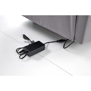 Fotel rozkładany elektryczny Halmar Semir Velvet - Komfort i USB
