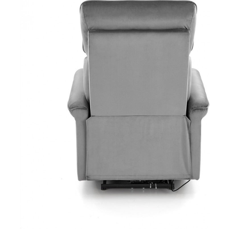 Fotel rozkładany elektryczny Halmar Semir Velvet - Komfort i USB