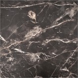 Stolik kwadratowy Monolit 80x80cm czarny marmur Halmar