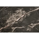 Stolik kwadratowy Monolit 80x80cm czarny marmur Halmar