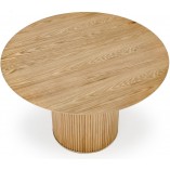 Stół okrągły Lopez Halmar | Dąb naturalny, 120cm