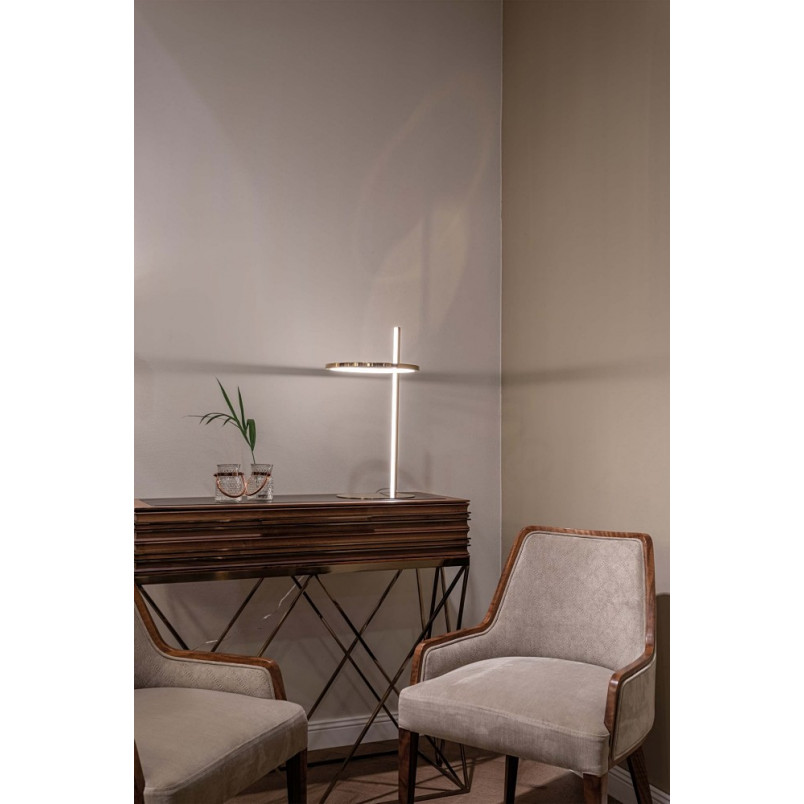 Lampa stołowa glamour Lozanna LED złota - MaxLight