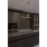 Lampa Wisząca Lozanna LED Złota | MaxLight - Elegancki Design