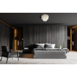 Plafon kryształowy glamour Monaco 80cm chromowany MaxLight