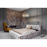 Lampa Wisząca Kryształowa Glamour Prince LED Złota | MaxLight