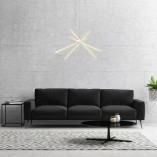 Lampa Spider LED biała | Nowoczesny Żyrandol MaxLight