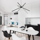 Lampa Wisząca Spider LED Czarna | MaxLight - Nowoczesne Oświetlenie