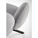 Krzesło obrotowe K498 Halmar - Szare boucle | Komfort i styl